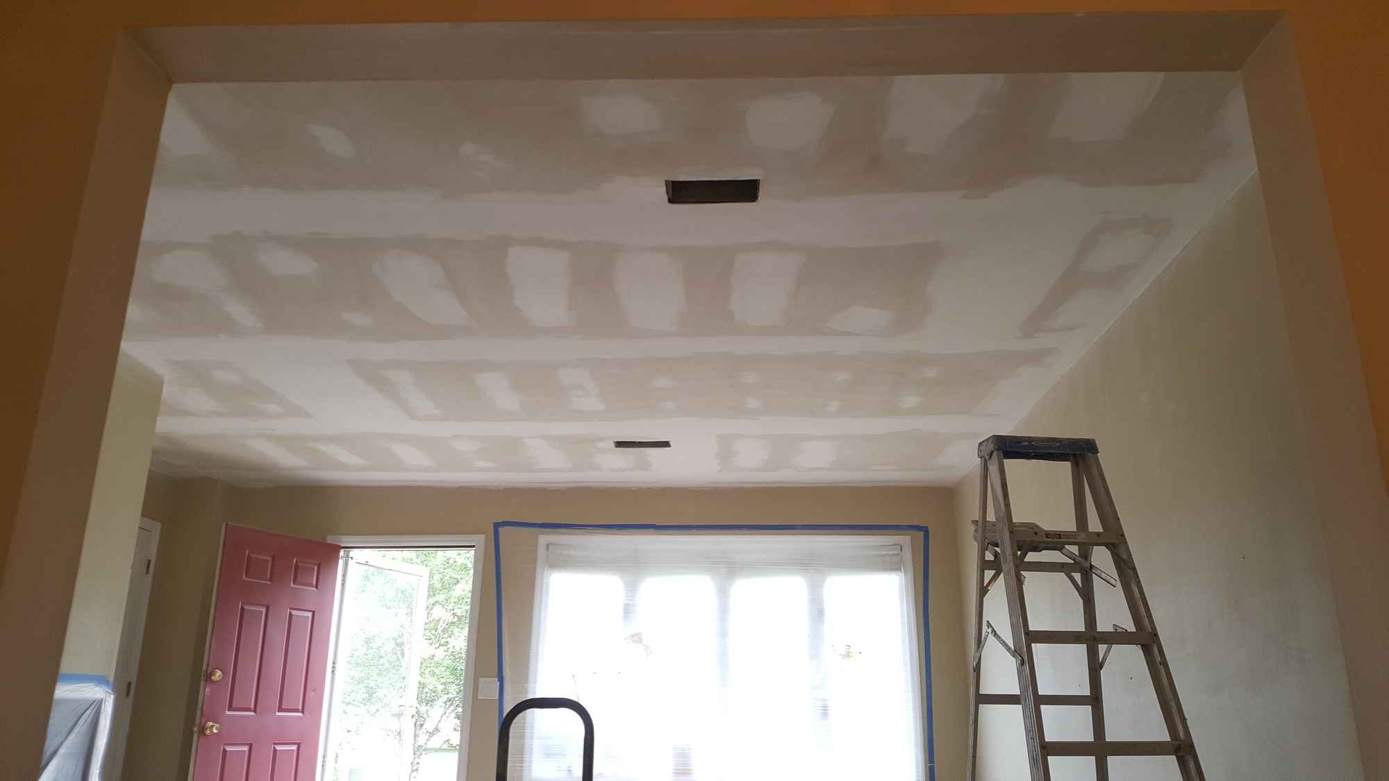 Popcorn Ceiling Removal 02