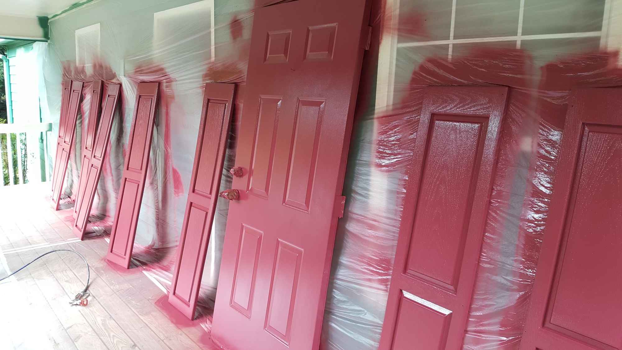 Exterior Painting - Doors